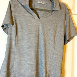 Lady Hagen gray women’s golf polo